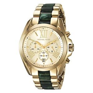 Michael Kors Bradshaw MK6397 Green Gold Watch